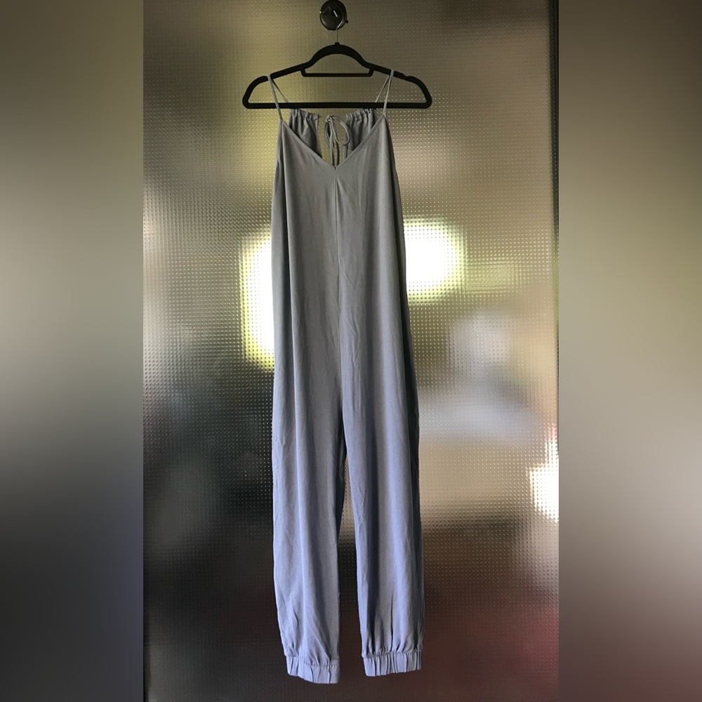 Zara Cotton Jumpsuit With Tie Back
